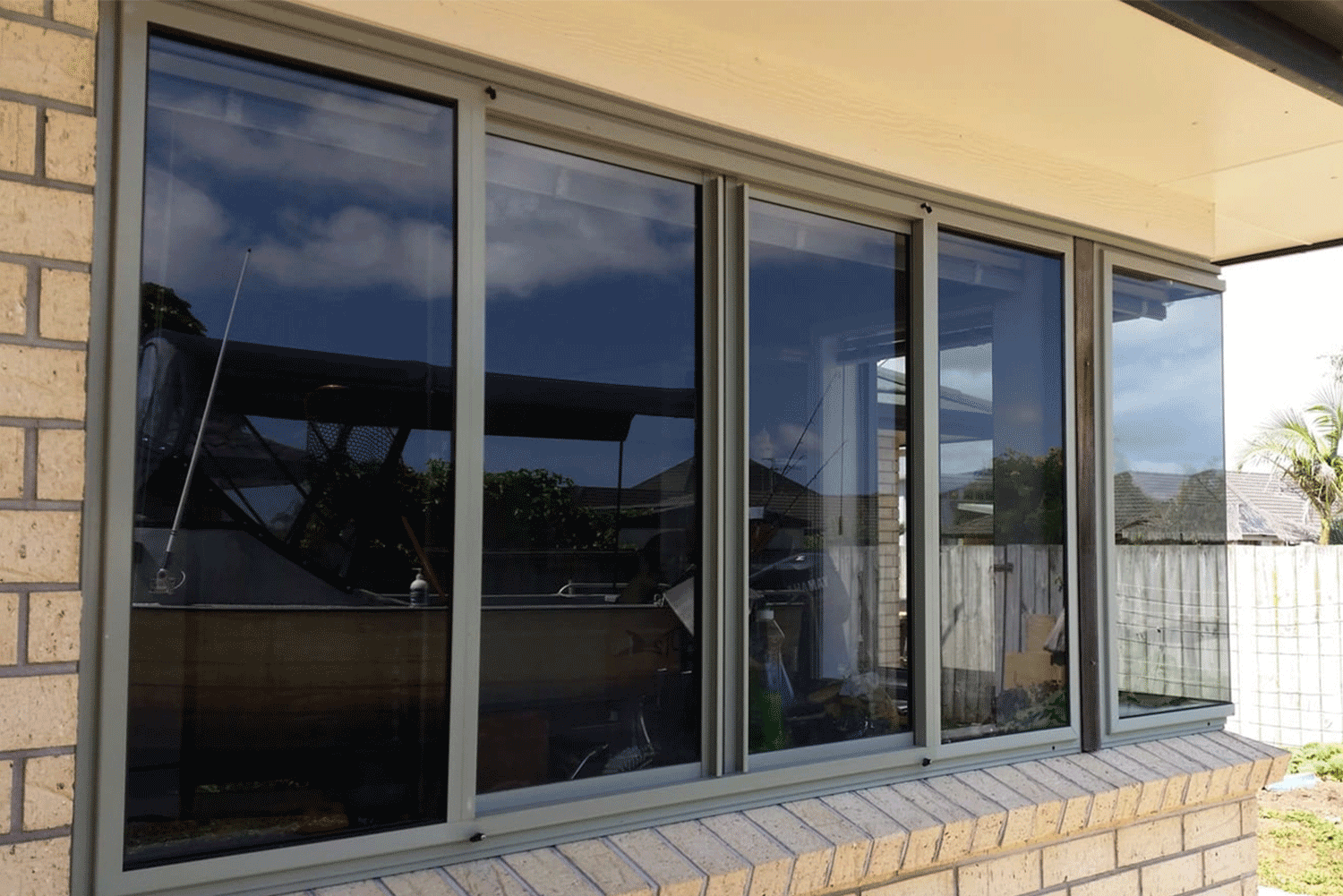 Glass balcony