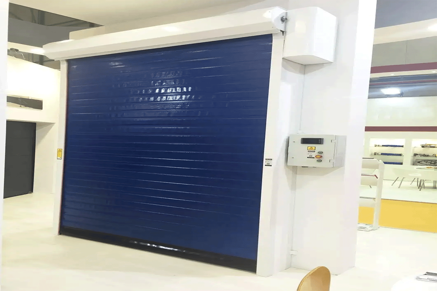 İso Helical – Insulated Spiral Fast PVC Canvas Door